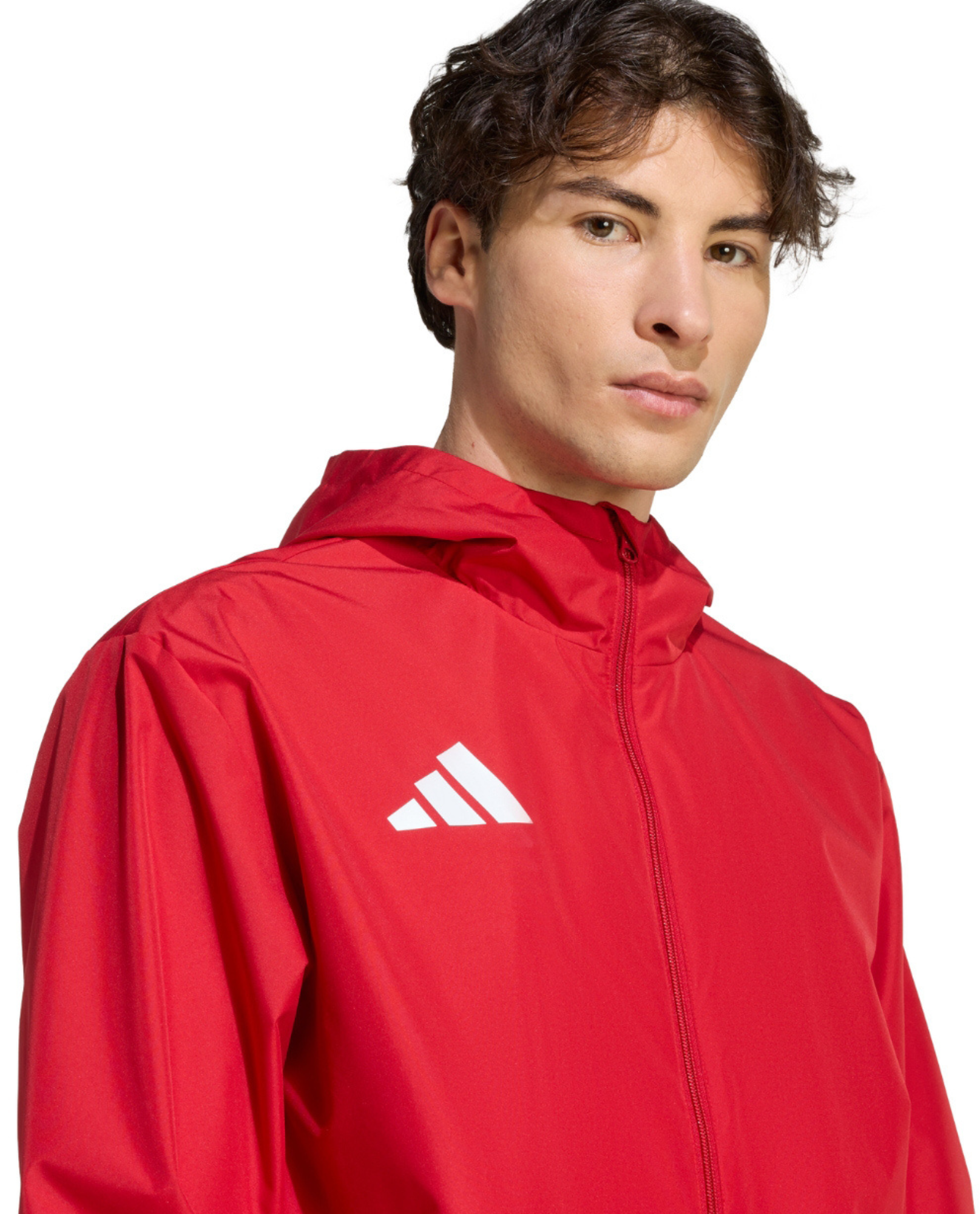 Kurtka ortalionowa Gedania 1922 ADIDAS ENTRADA 22 czerwona Senior